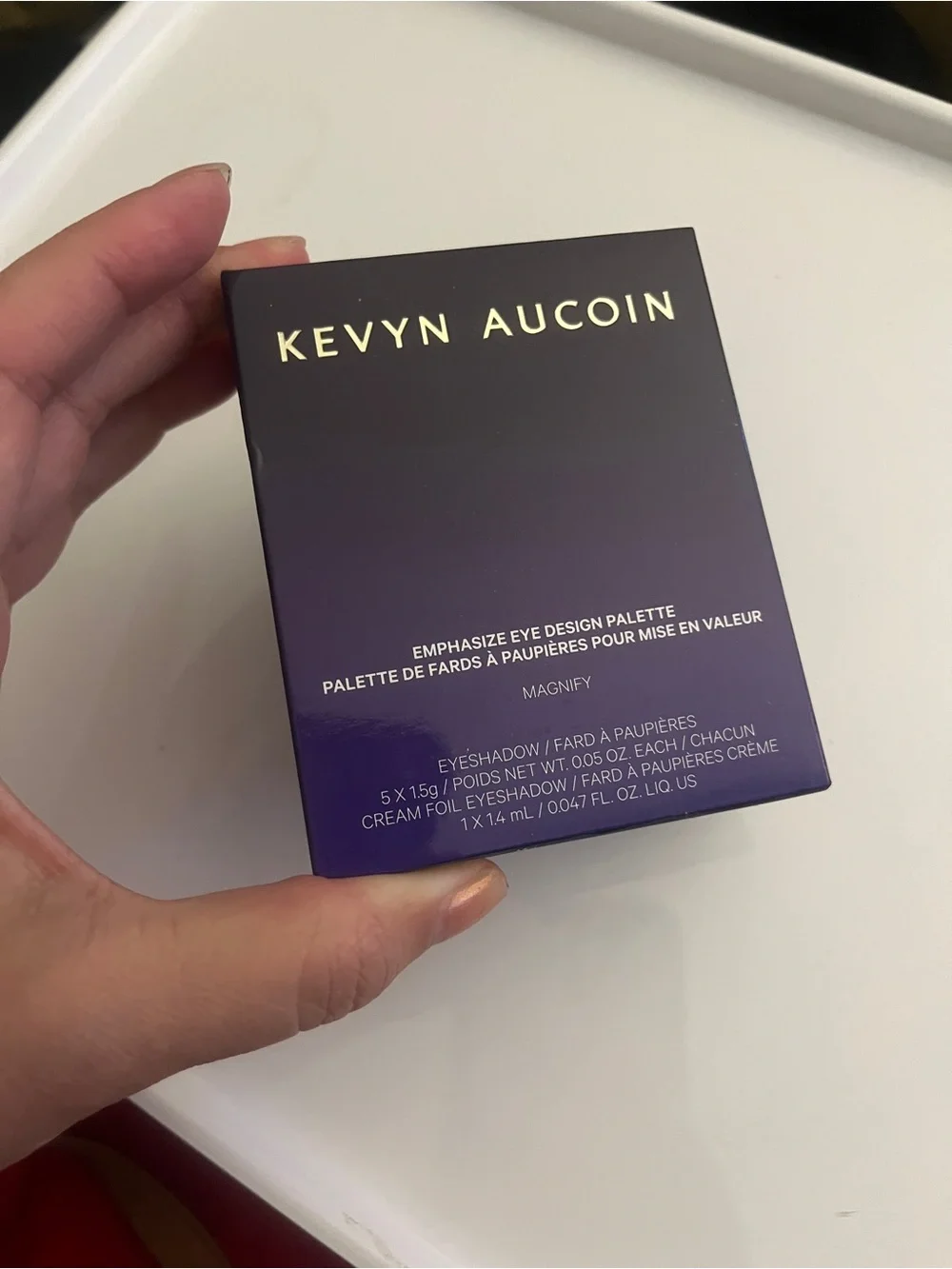 Kevyn Aucoin Magnify Emphasize Eye Design Palette NIB